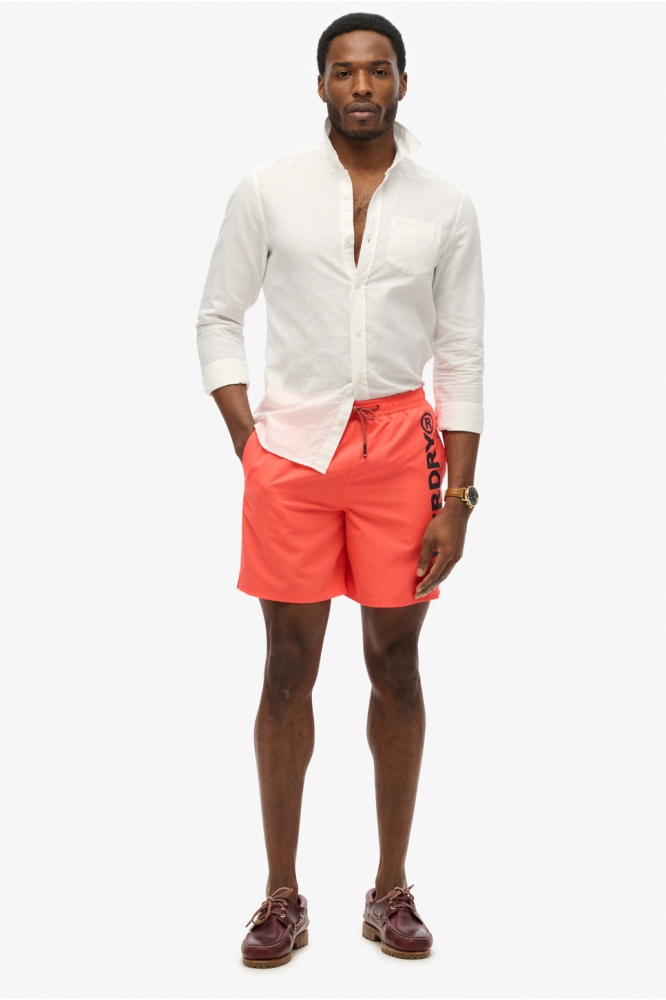 SPORT GRAPHIC 17 SWIM SHORT M3010248A HOT CORAL